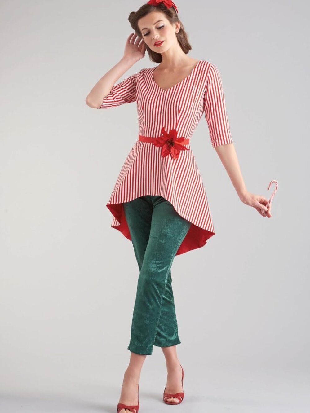 Witch Christmas Elf Simplicity 9632 Misses Halloween Costume Sewing Pattern NEW - Picture 4 of 8